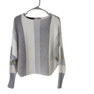 Philosophy Republic Clothing Womens Stripe Batwing Sweater M